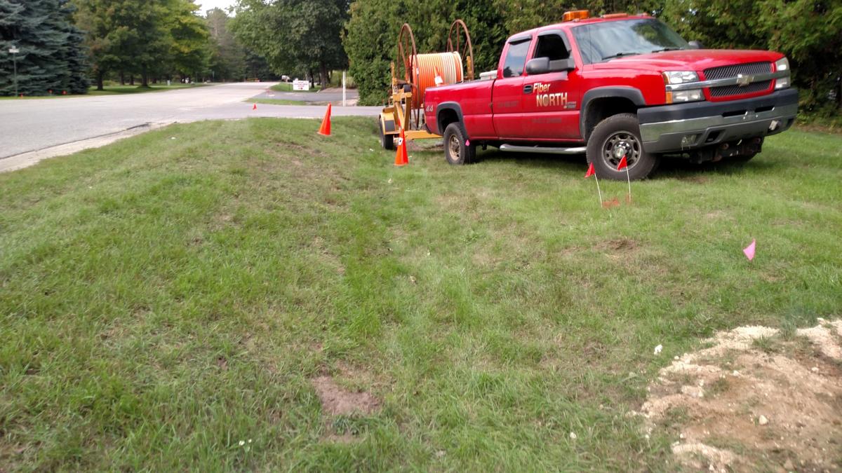 Placing duct underground4