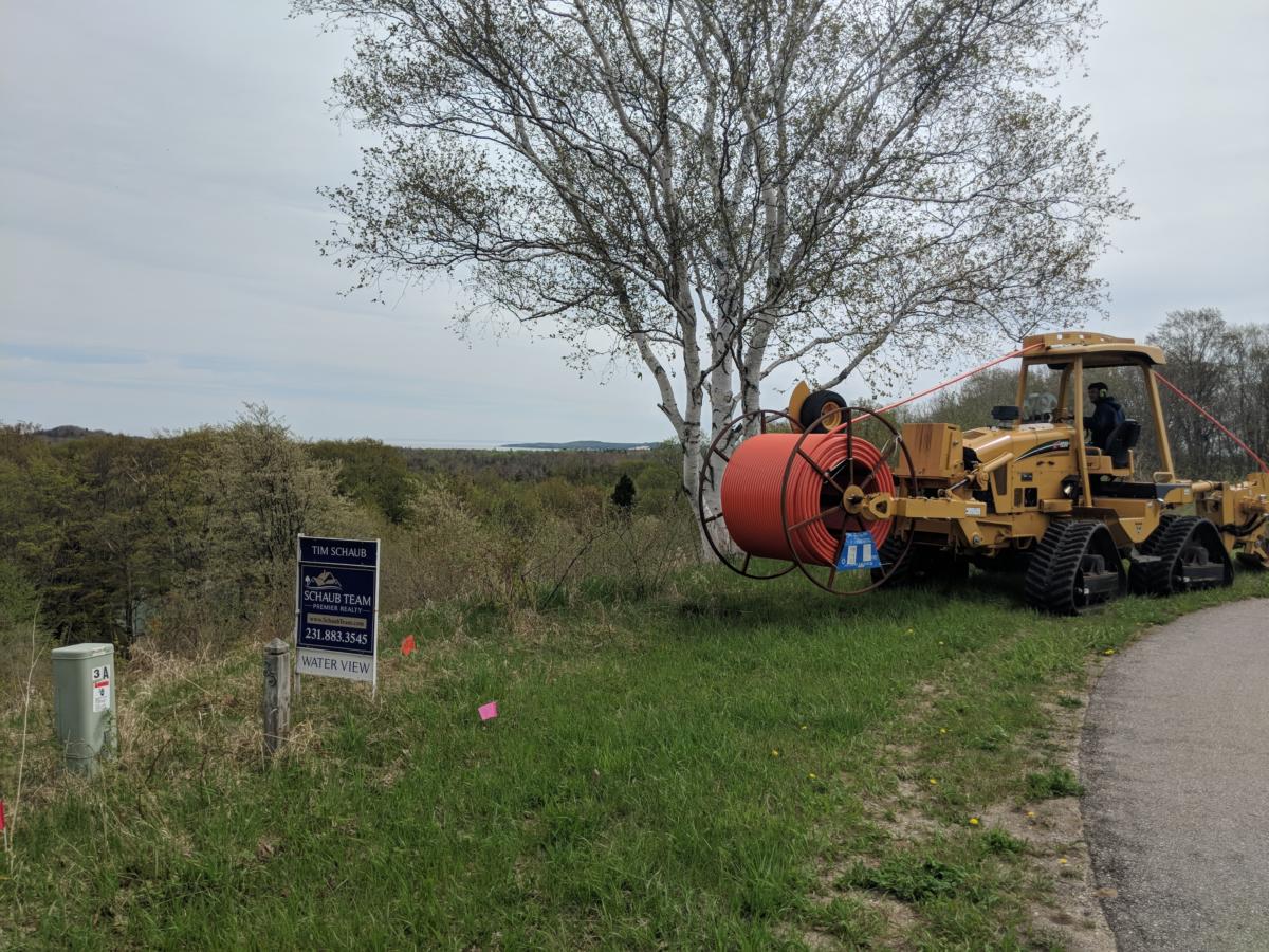 Plowing Fiber